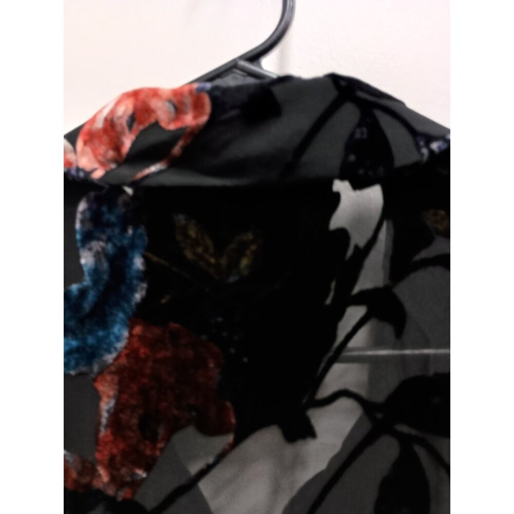 VTG Y2K Spenser Jeremy Top Womens Size 8 Black Bu… - image 9